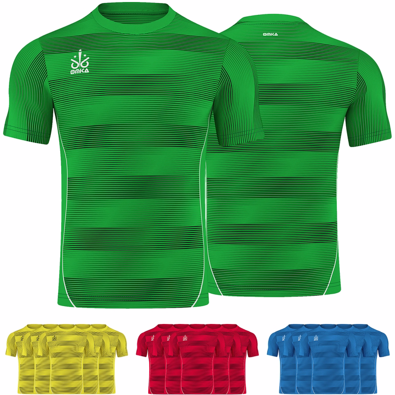 OMKA 5er Trikot-set Trikot Teamwear Fußball Handball Rugby Laufsport Volleyball