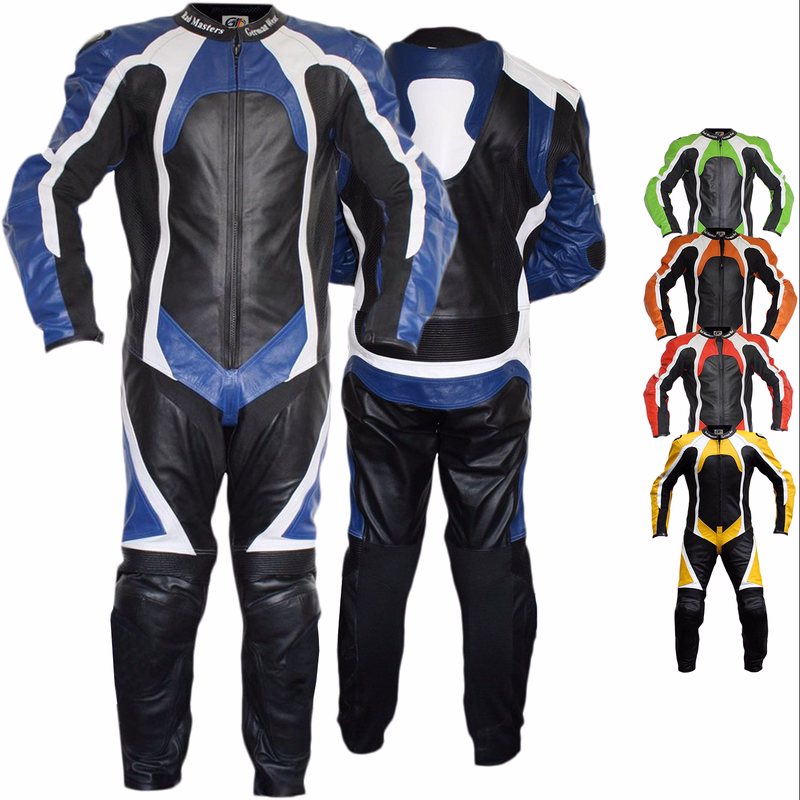 Motorradhose Cordura Textil Kombihose Vorder- und Rückansicht des hochwertigen roten Lederkombis aus Rindsleder von German Wear – Heben Sie Ihr Fahrerlebnis auf ein neues Level mit herausnehmbaren Protektoren, atmungsaktiven Membranen und kräftigen Farben. Beherrschen Sie die Straße mit Stil.