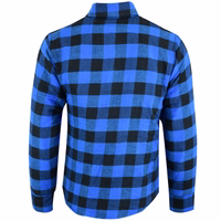 Experience the BULLDT Motorcycle Shirt in a modern lumberjack look. Featuring Aramid fibers, removable protectors, for superior protection &comfort. Available in multiple colors such as Green, Grey, Yellow, Orange, Red, Caramel, Black,& Blue shades
