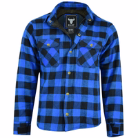 Inner view of protector jacket, Stay safe with the BULLDT Motorcycle Shirt. It includes Aramid fibers and extra soft PU, removable protectors. Available in various colors. Free next business day delivery.