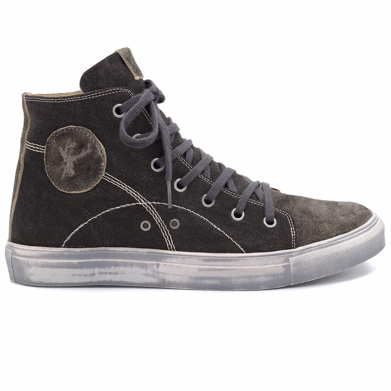 Trachtenschuhe Trachtensneakers Luis 522-H Schwarz/Sesam