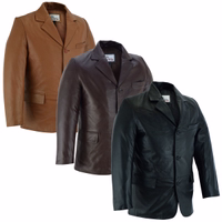 Men's leather blazer Leather jacket made to measure Men blazer lamb Nappa genuine leather jacket. Very soft material that offers high wearing comfort. Great design, which makes the jacket also suitable for everyday wear, perfect for going out in the evening.