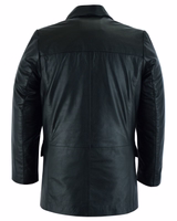 Men's leather blazer Leather jacket made to measure Ultimate Black motorcycle biker blazer Order your custom-made Men's Leather Blazer today. Crafted from lamb nappa leather, this premium jacket offers high wearing comfort and a perfect fit. Available in dark brown, black, and caramel.