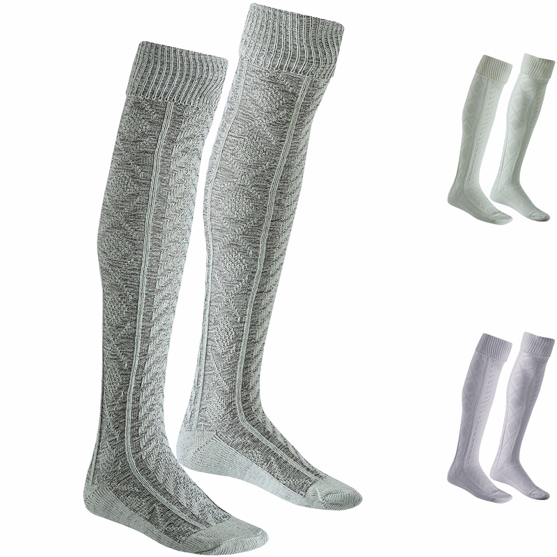 EXTRA Lange Trachtensocken Kniehoch Strümpfe Socken 75cm