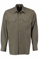 Men's Lederhosen Hunting Shirt Front View of Hunting Shirt for Men Tract Green Long Sleeve Traditional Button Up Shirt Comfortable Outdoor Wear Classic Lederhosen Outfit Shirt for Hunting and Festive Occasions Order Your Traditional Shirt Today