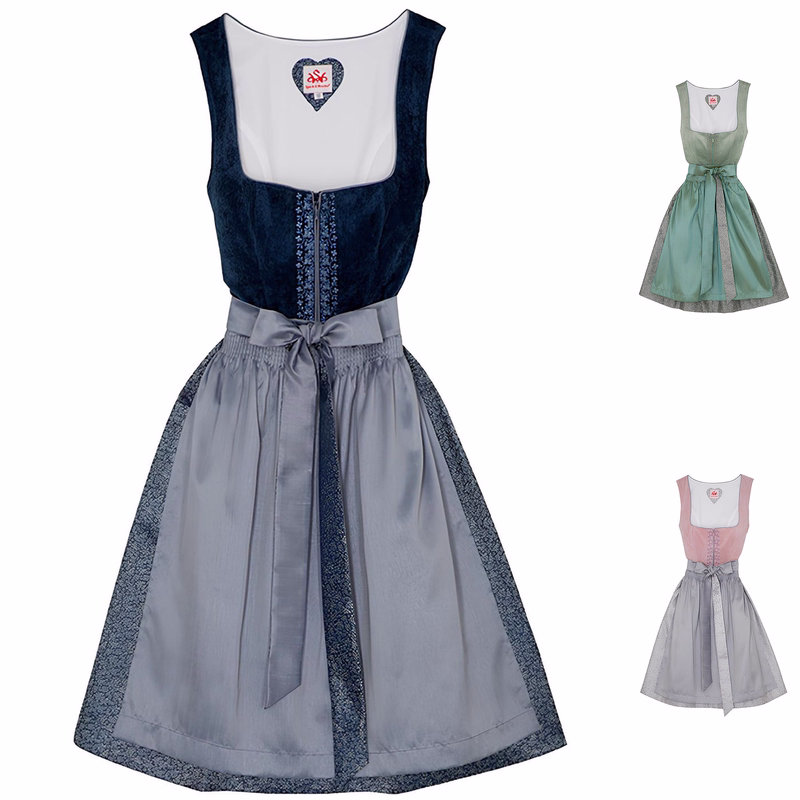Dirndl Demo Midi Dirndl Dress 2-piece traditional dress