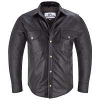 Herren-Motorradjacke aus Lammnappaleder Herren-Motorrad-Lammnappa-Lederhemd in Schwarz von German Wear – langlebiges Lammleder, Druckknopf-Bündchen, Kent-Kragen, ideal für vielseitiges Styling und langanhaltende Nutzung. Jetzt kaufen!