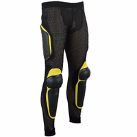 Motorradschutzhose Seitenansicht der gelben Motorrad-Schutzhose, mit leichtem Mesh, strapazierfähigen Protektoren und flexiblem Bund – sorgt für Aufprallschutz und Komfort bei aktiven Fahrern. Jetzt kaufen!