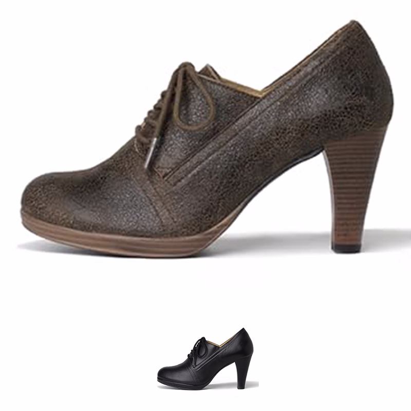 Damen Trachtenstiefel Deal 114-D Ziegenleder schwarz