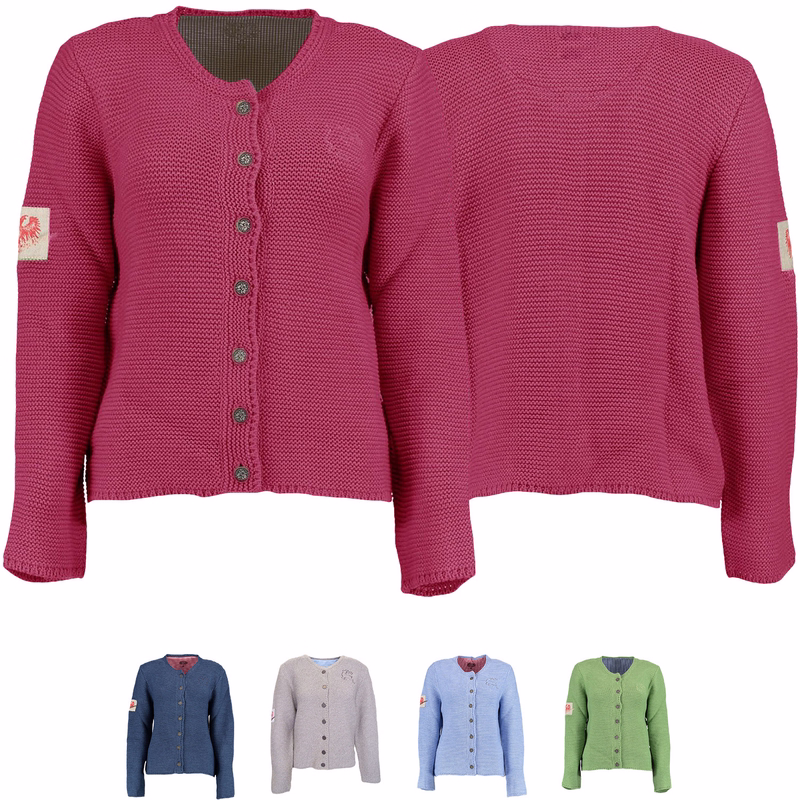 Ladies traditional woolen cardigan vest