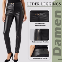 Damen Lederleggings 3rd-image-1721086407-Trend450T-Damen-Lederhose--Lederleggings-mit-Elasthan--Lammnappalederhose--Echtes-Lederhosen--Schwarze-braune-Lederhosen-fuer-Damen--Echte-Lederhosen-fuer-Damen-.jpg