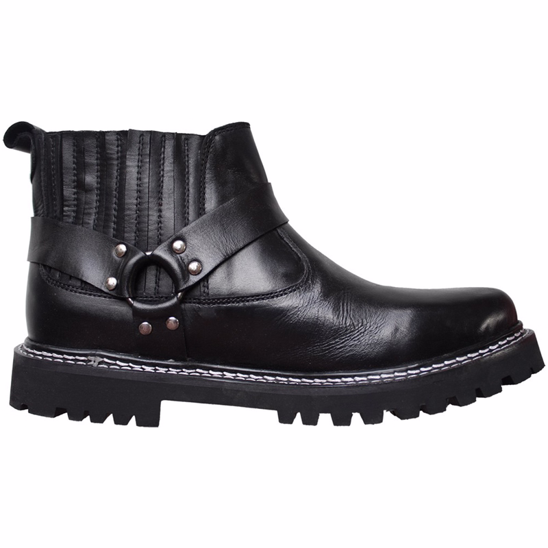 Herren Motorrad-Lederstiefel Premium Western-Reitstiefel in Dunkelbraun – weiche Chopper-Motorradstiefel aus Rindsleder für Herren – bequeme und langlebige Lederschuhe für Biker – stilvolles, robustes Design – jetzt für ultimatives Fahrerlebnis kaufen!