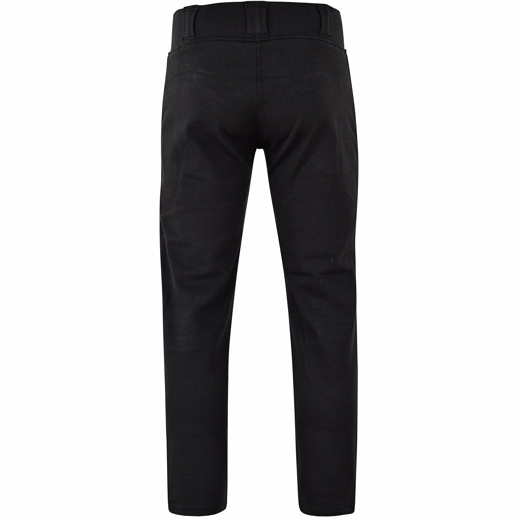 Rückansicht der BULLDT Damen Motorradschutzhose Schwarz mit Hüftschutz, Kevlar Futter und modernem Schnitt für maximale Sicherheit und Selbstvertrauen beim Fahren Jetzt holen