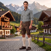 Bayerische Herrenlederhose mit traditionellem Gürtel lifestyle-1-1721086417-GW722-Bayerische-Hose-mit-traditionellem-Guertel--authentische-Trachtenbekleidung-fuer-Herren--traditionelle-Lederhose-mit-aufwendiger-Stickerei--bayerische-kn.jpg