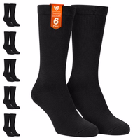 6 pairs of thermal socks in one package, text “Thermal Socks 6 Pairs” visible