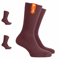 3er-Pack Frottee-Baumwollsocken – ideal für bestimmte Aktivitäten 3 Paar Frottee-Kuschelsocken in einer Packung, Text „Frotteesocken 3 Paar“ sichtbar