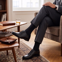 3-Paar schwarze Business-Socken Lifestyle-2-1721086526-GW287-3er-Pack-Herrensocken-aus-Baumwolle--3er-Pack-Herren-Dresssocken--schwere-Dresssocken--100---Baumwollsocken-fuer-Herren--formelle-Baumwollsocken--Herren-.jpg