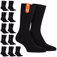 12 pairs of business formal socks in packaging with German text “Suit Socks 12 Pairs”