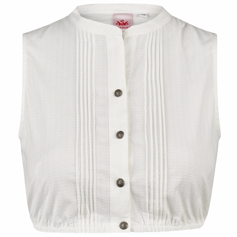 Kanada Dirndlbluse Trachtenbluse Trachtenmode Strukturoptik