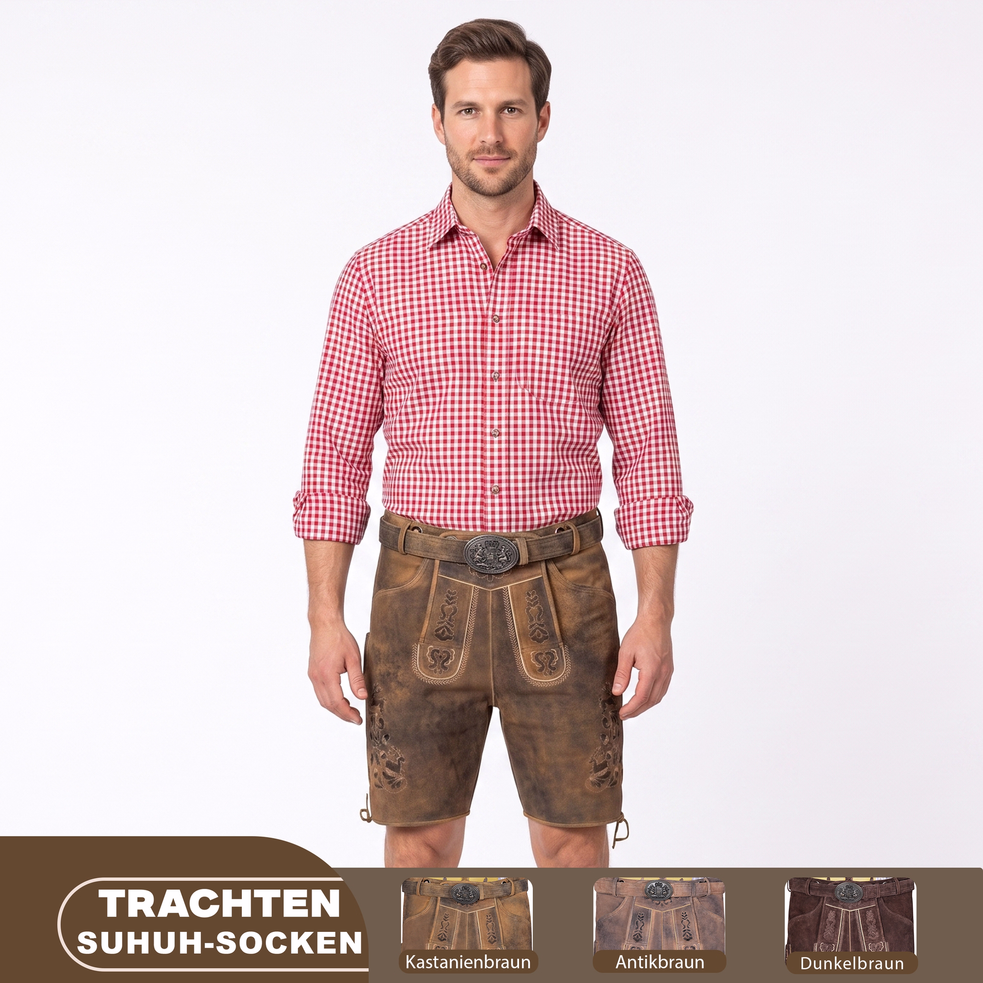 4th-1721086417-GW722-Bayerische-Hose-mit-traditionellem-Guertel--authentische-Trachtenbekleidung-fuer-Herren--traditionelle-Lederhose-mit-aufwendiger-Stickerei--bayerische-knielang-2.jpg