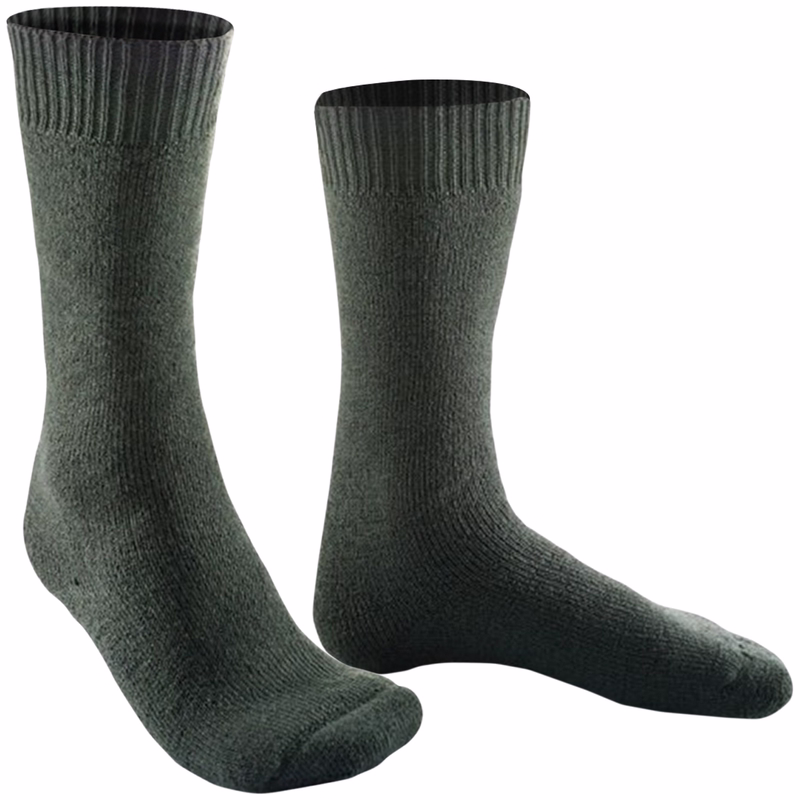 Jagd -Wadensocke dick und warm Jagdstrümpfe Trachtensocken Oliv