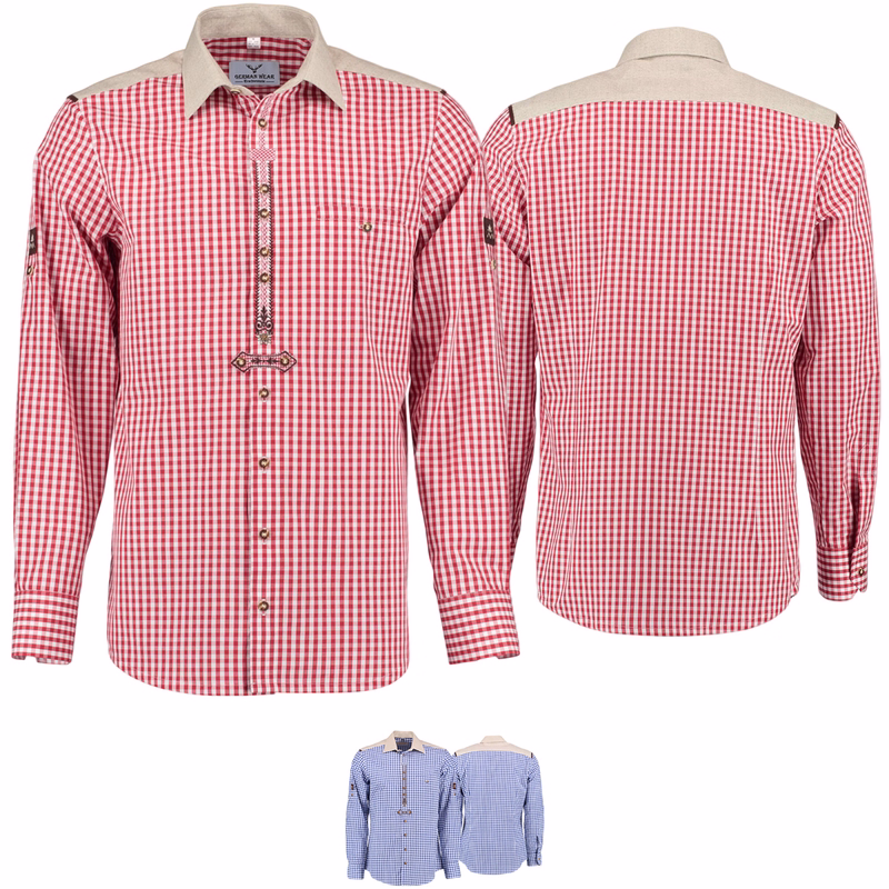 Traditional embroidery shirt for leather pants