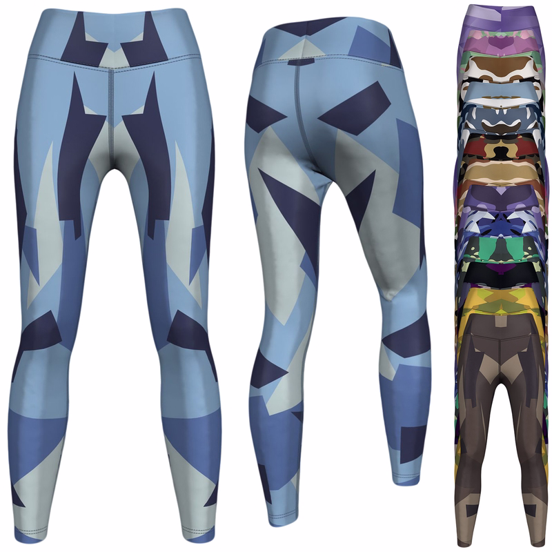 Energy Leggins for Sports, Gym & Fashion Sublimation print stretch