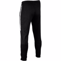 Rückansicht der OMKA Herren Sport Hose aus schweißableitendem Stoff mit sportlich geschnittener Passform, bietet Bewegungsfreiheit und Stil für Training oder Alltag, OMKA Hose jetzt online kaufen