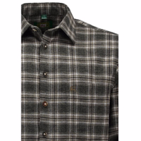 Men's Traditional Hunting Shirt Men’s Traditional Embroidered Hunting Shirt in Green/Check – Classic Collar Cotton Shirt for Traditional Fashion – Soft, Breathable, and Stylish – Shop Now for Premium Traditional Costumes