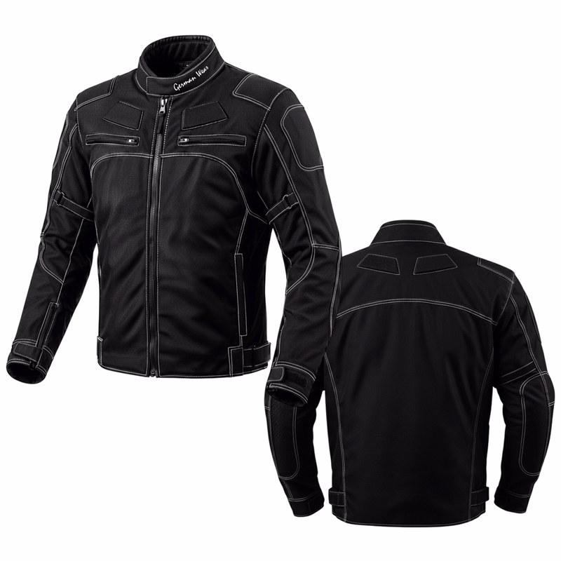 BiGXXL Motorradjacke, Textil-Kombi-Jacke, schwarze Jacke 6XL, 7XL, 8XL, 9XL Steigern Sie Ihr Fahrerlebnis mit der schwarzen Motorrad-Textiljacke aus Cordura Polyester 600D. Mit herausnehmbarem Steppfutter, winddicht und stilvoll, bietet sie optimalen Komfort und Sicherheit. Jetzt bestellen!