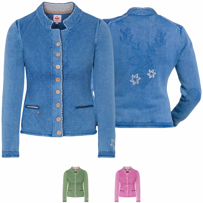 S&W ladies traditional cardigan janker TARANA traditional costume jacket