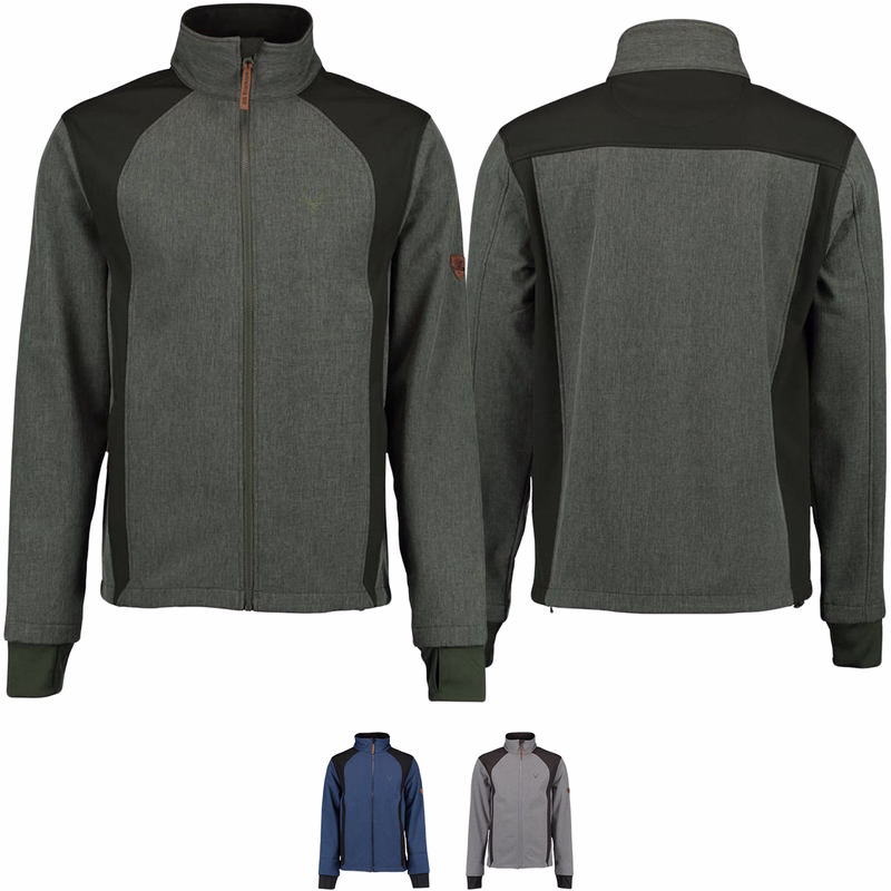 Jagdjacke Wanderjacke Softshelljacke Freizeitjacke Hochgeschlossen