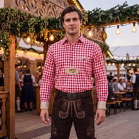 Lifestyle02-1737-GW1218-Red-Wappen-Trachtenhemd--hemd--freizeithemd--trachtenmode--Trachten--Trachten-lederhose--karohemd--wiesn--fasching--karneval-GW1218-Red.jpg