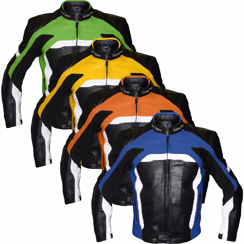 Customized Motorcycle Leather Jacket for Motorbike Made of finest calfskin Elevate your riding experience with Customized Motorcycle Calfskin Leather Jacket. Crafted from the finest calfskin, offers ultimate protection &style. Choose from a range of vibrant colors buy today