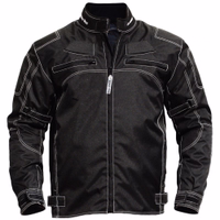 Boost your visibility and style with this high-quality Cordura motorcycle jacket. Reflective strips and a thoughtful design ensure you stand out on the road.