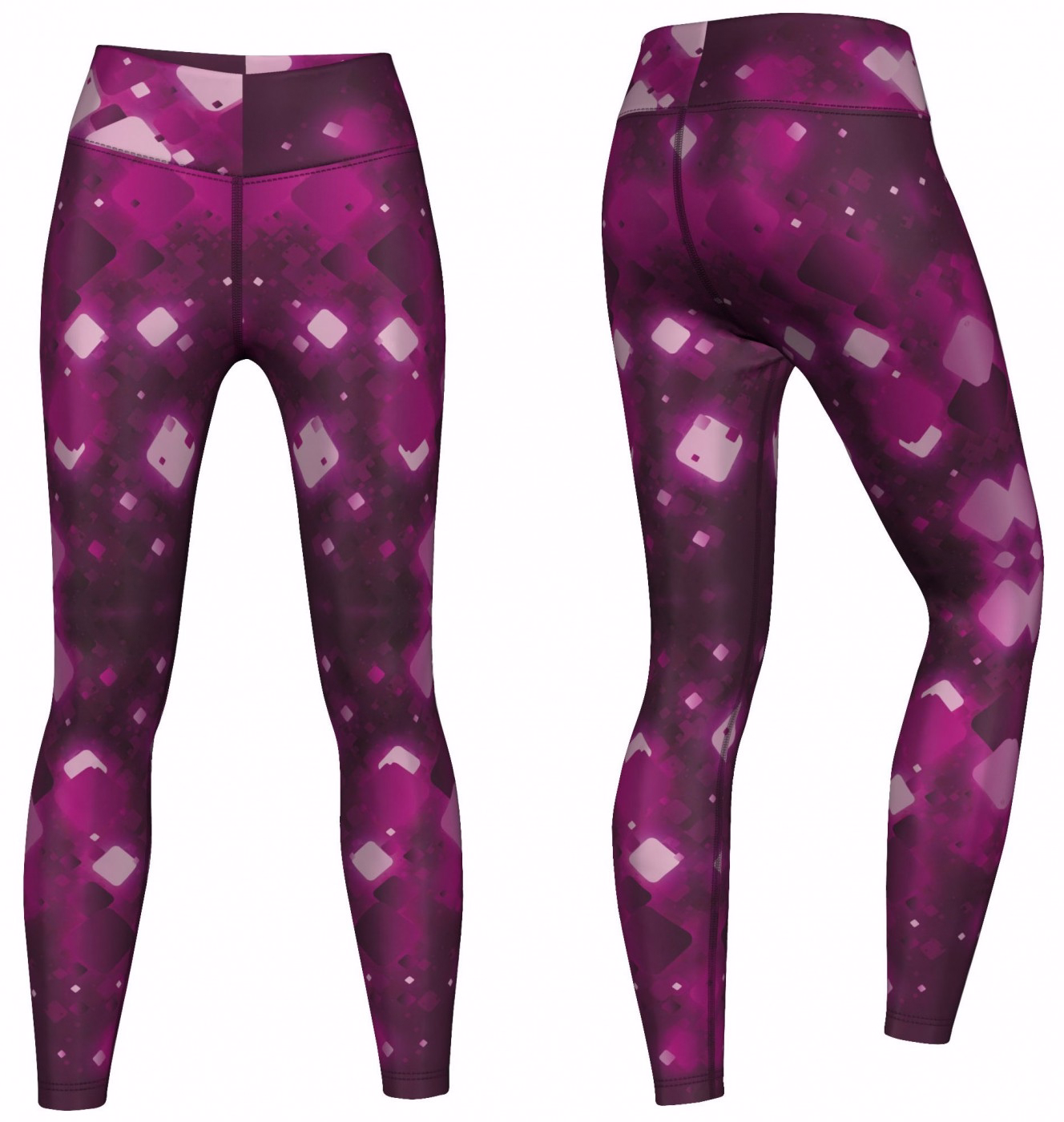 Damen Sportleggings Damen Sportleggings – Atmungsaktive Trainings- und Fashion-Leggings mit UV-Schutz, antibakteriellem Stoff – Bequeme Activewear für Sport, Yoga und Fitnessstudio