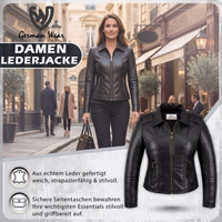 1st--3--1908-Trend-428J-Damen-Lederjacke-Jacke-aus-Lamm-Nappa-Leder-Schwarz-Damen-Lederblazer--Lamm-Nappa-Lederjacke--Nappa--Premium-Leder--Schwarzer-Lederblazer--Farbe-Karamell--Weiches-L.jpg