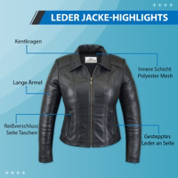 Ladies leather blazer leather jacket blazer genuine leather jacket lamb nappa leather Presenting a front view of a leather motorcycle jacket. Indulge in luxury with a natural leather blazer. Soft and comfortable, it features practical pockets and a classic button closure. Available in black, caramel, and red