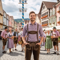 1-Lifestyle-1911-GW120x-Herren-Bayerisches-Trachtenhemd--Bayerisches-Langarmhemd--German-Wear-Trachtenhemden--Herren-Trachtenhemd--Herrenhemd-mit-Hirschstickerei--Herren-Oktoberfesthemd-_6.jpg