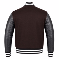 College blouson wool varsity leather jacket Embrace versatility with exclusive Snap Closure College Jacket. Whether you're heading to class or out for a casual outing, the motorcycle leather jacket adds a touch of convenience to your look. Experience the difference today.