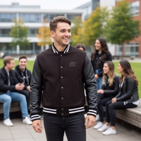 College blouson wool varsity leather jacket Lifestyle-01-1922-CJ002-Varsity-Jacke-Herren--Collegejacke-Herren--Letterman-Jacke--Baseball-Jacke-Herren--Varsity-Jacke-mit-Lederaermeln--Retro-Collegejacke--Wolljacke-Herren--Blouson-J_1.jpg