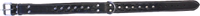 German Wear Black Leather Dog Collar The German Wear Genuine Leather Dog Black Collar crafted from premium cowhide with strong double buckle and wide design ensures durability for large breeds and hunting dogs perfect for outdoor use buy online now