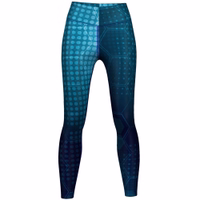 Damen-Leggings „Blue Galaxy Sport“ Vorderansicht der Blue Galaxy Sport Leggings für Damen mit bequemer Stretch-Passform, Schweißableitung und UV-Schutz – ideal für Workouts und Trainingseinheiten im Fitnessstudio. Diese hochwertigen Leggings jetzt online kaufen.