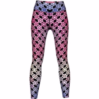 Damen Galaxy Zone Sport Leggings. Vorderansicht Premium-Damen-Sportleggings – leistungsstark, atmungsaktiv und ultraelastisch, ideal für Tanz & Freizeit. Maximaler Komfort und stilvolles Design!