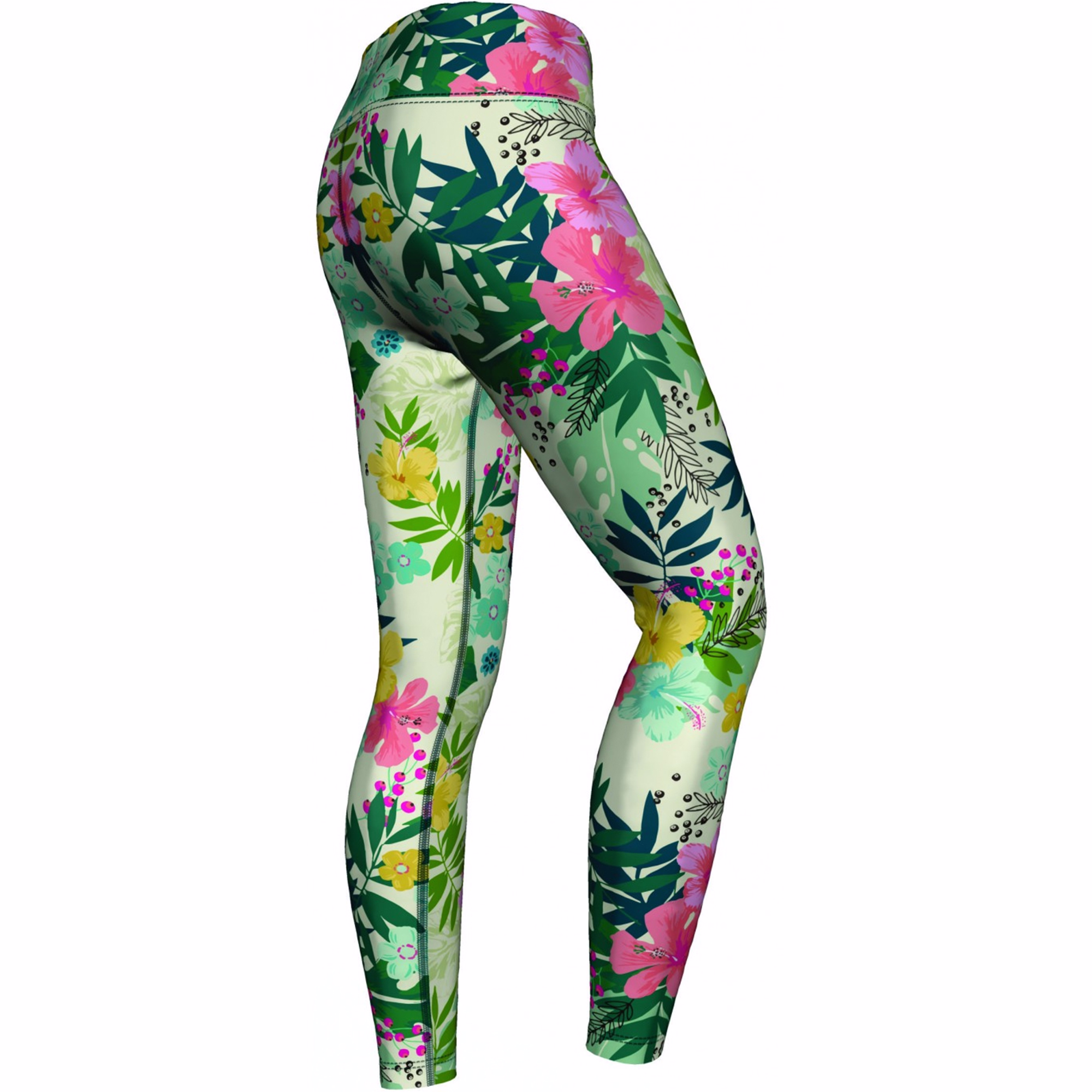 German Wear Damen-Leggings mit tropischem Blumenmuster – modisch und leistungsstark für Yoga, Gymnastik, Training, Tanz & Freizeit. Ultraelastisch, atmungsaktiv und ideal für Sport & Style. Jetzt shoppen!