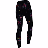 Damen Poppy Night Blumen Sport Leggings. Damen-Leggings „Poppy Night“ – ultraelastische Sportbekleidung für Training, Mode und Alltag. Trendige und funktionale Trainingsleggings.