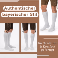 4th-365-GW200-Trachten-Socken--Bayerische-Trachtensocken-fuer-das-Oktoberfest--Authentische-Bayerische-Stricksocken--Zopfmuster-Trachtensocken--Rustikale-Bayerische-Baumwollsocken--Kurze-_2.jpg
