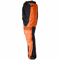 Damen-Motorradhose Cordura Textil Kombihose Die perfekte Kombination aus Stil und Sicherheit – graue-orange Cordura-Motorrad-Kombihose. Speziell für Fahrerinnen entwickelt, mit wasserdichtem Material und praktischen Oberschenkeltaschen. German Wear™-Qualität für ein beruhigendes Fahrgefühl.