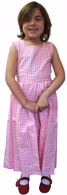 Girl Dirndl Trachten Dress Girly pink/white