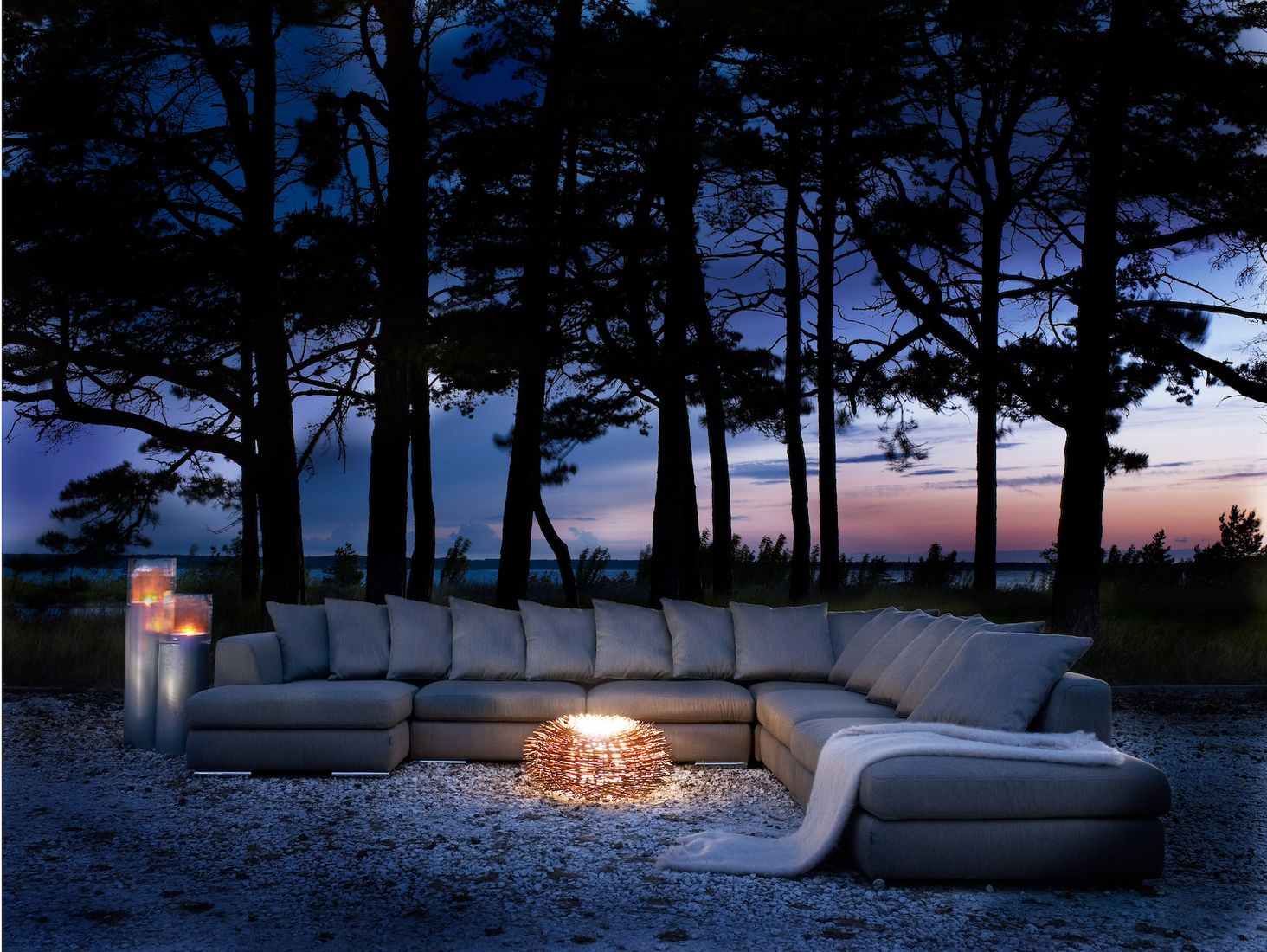 Furninova Wohnlandschaft Night XXL